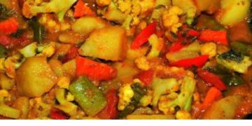 Mixed Vegetable Tempered Recipe
