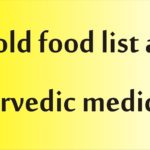 cold food list