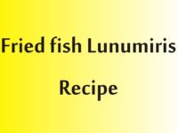 fried fish lunumiris